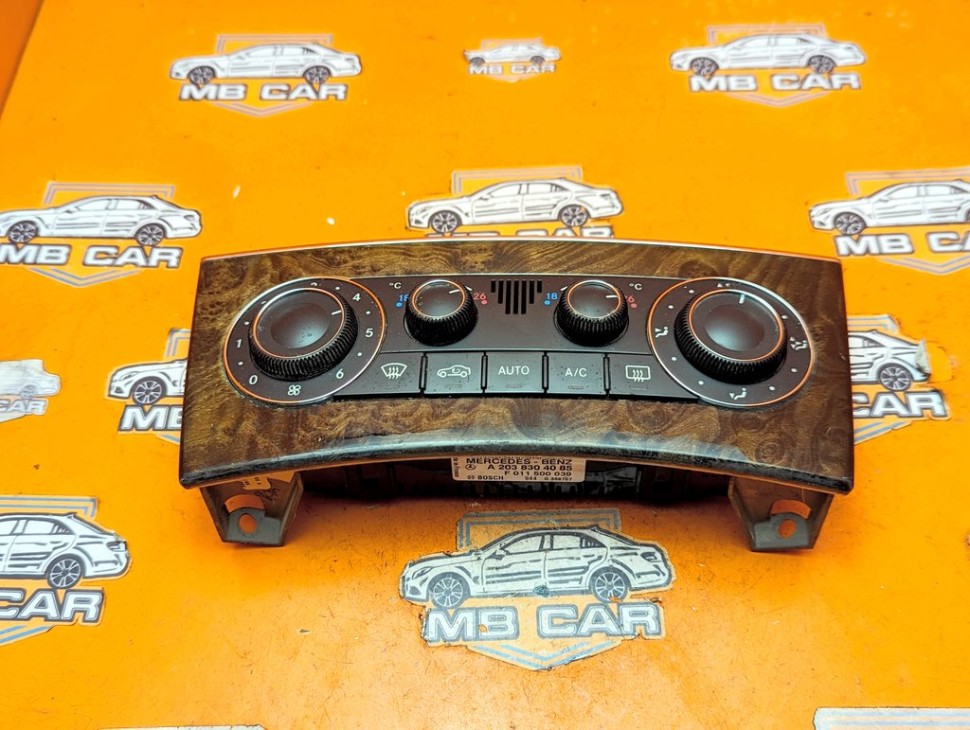 Панель управления климатом MERCEDES-BENZ C-класс W203/S203/CL203 рестайлинг (2004 - 2008) фото 1 &mdash; Разборка Мерседес