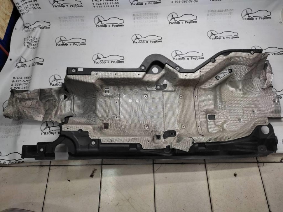 Защита днища MERCEDES-BENZ A-класс W169 рестайлинг (2008 - 2012) фото 1 — Разборка Мерседес