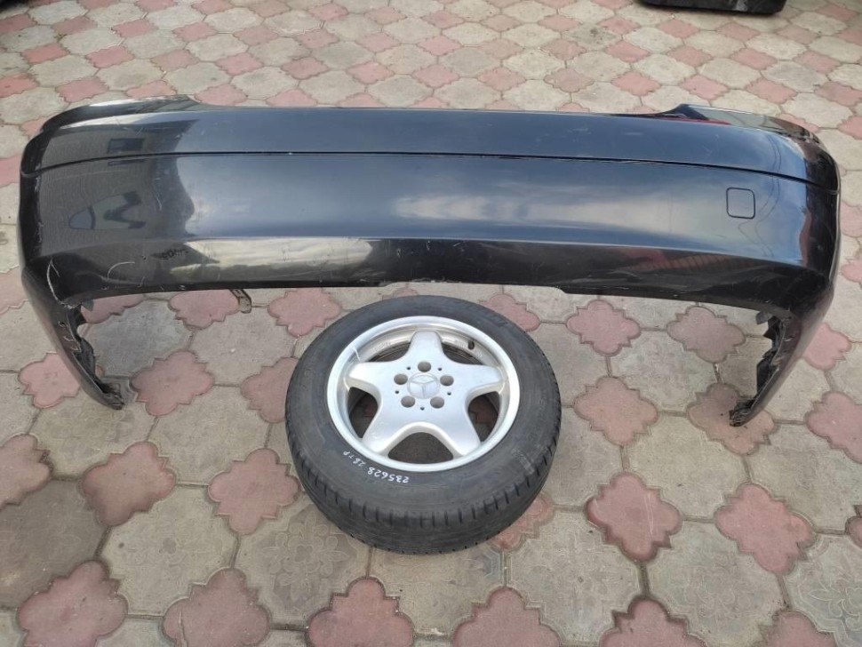 Бампер задний MERCEDES-BENZ S-класс W221 (2005 - 2009) фото 1 — Разборка Мерседес