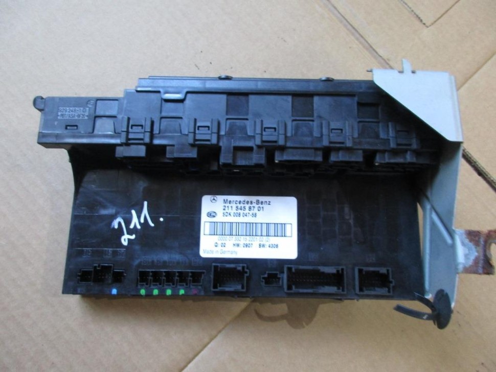 Блок SAM задний MERCEDES-BENZ E-класс W211/S211 рестайлинг (2006 - 2009) фото 1 — Разборка Мерседес