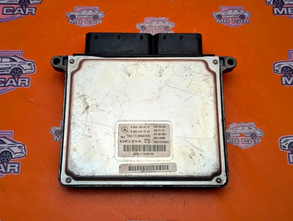Блок управления двигателем MERCEDES-BENZ C-класс W204/S204 (2006 - 2011) фото 1 &mdash; Разборка Мерседес