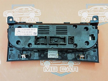 Панель управления климатом MERCEDES-BENZ C-класс W204/S204/С204 рестайлинг (2011 - 2015) — Разборка Мерседес