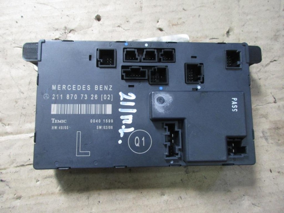 Блок двери MERCEDES-BENZ E-класс W211/S211 рестайлинг (2006 - 2009) фото 1 — Разборка Мерседес