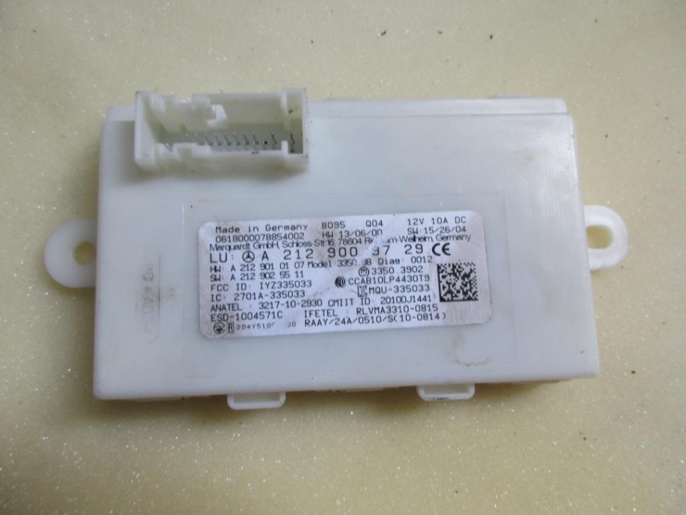 Блок KEYLESS-GO MERCEDES-BENZ GLE-класс W166 (2015 - 2018) фото 1 — Разборка Мерседес