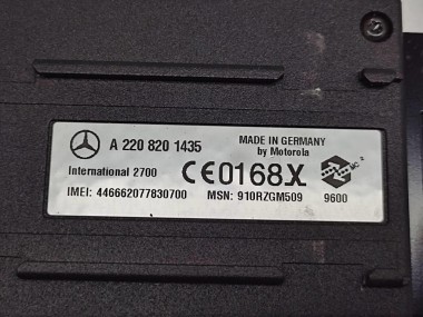 Блок телефона MERCEDES-BENZ S-класс W220 (1998 - 2005) — Разборка Мерседес