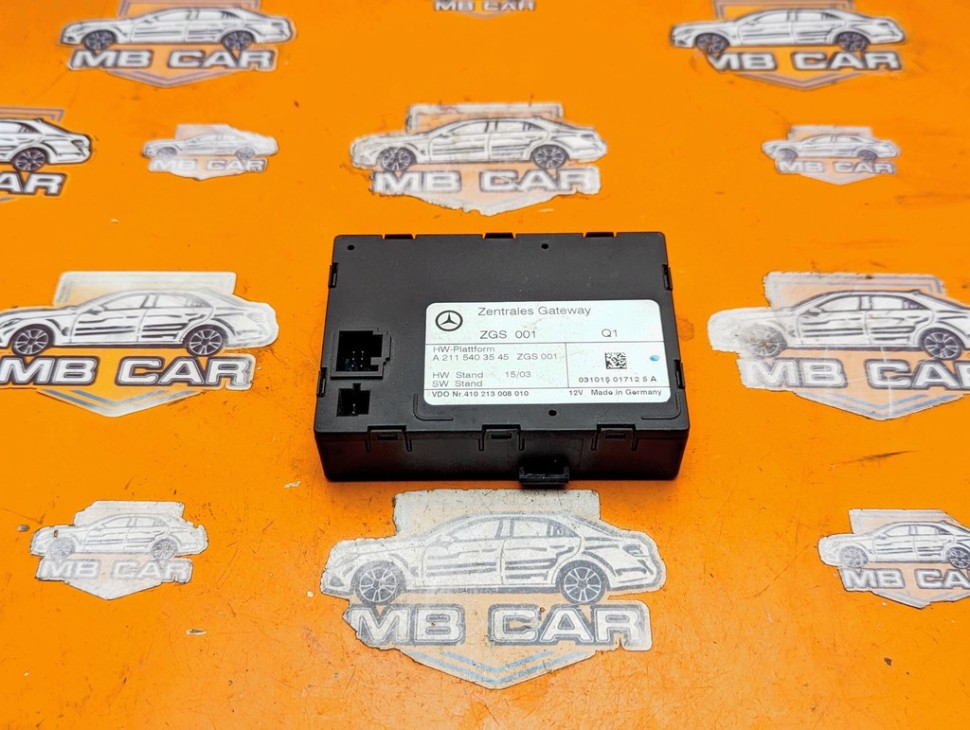 Блок ZGW CGW MERCEDES-BENZ E-класс W211/S211 (2002 - 2006) фото 1 &mdash; Разборка Мерседес