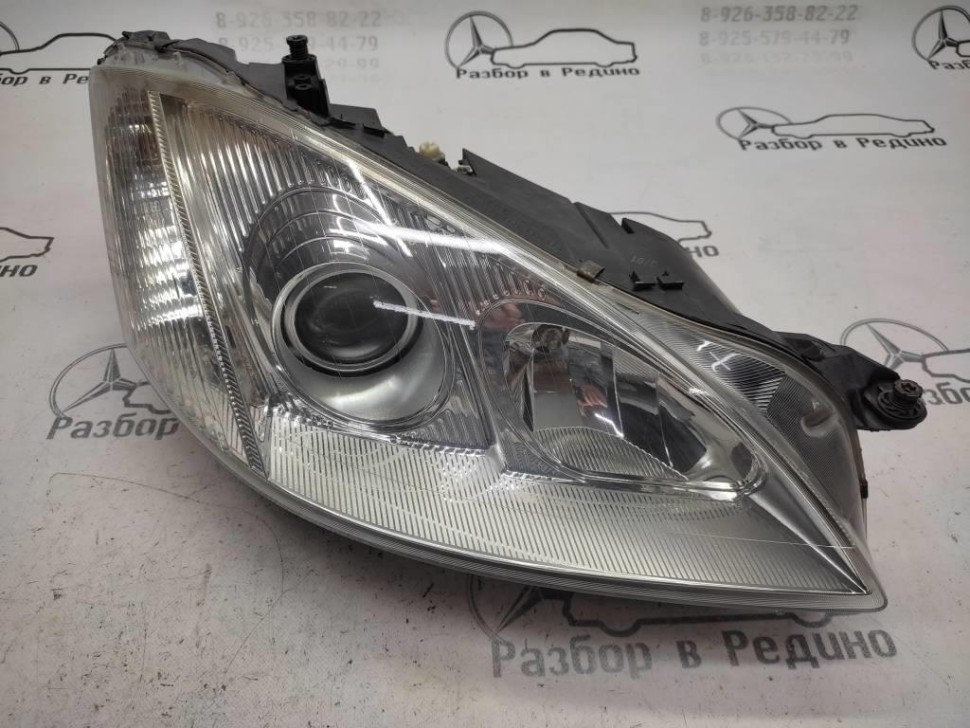 Фара правая MERCEDES-BENZ S-класс W221 (2005 - 2009) фото 1 — Разборка Мерседес