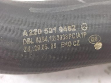 Патрубок радиатора MERCEDES-BENZ S-класс W220 рестайлинг (2002 - 2005) — Разборка Мерседес