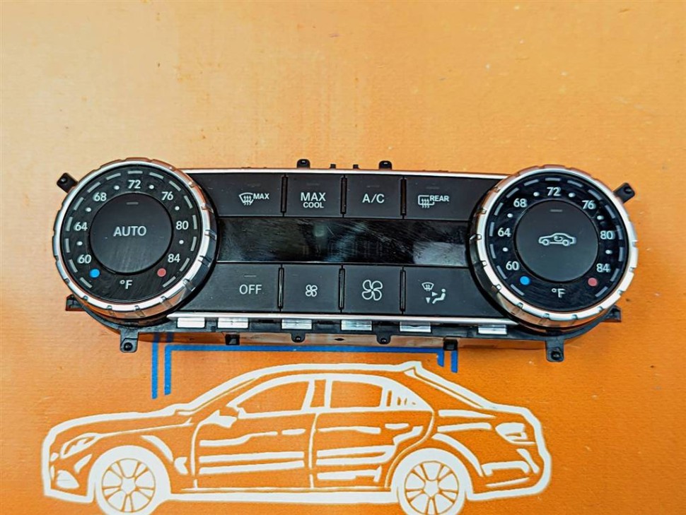 Панель управления климатом MERCEDES-BENZ C-класс W204/S204/С204 рестайлинг (2011 - 2015) фото 1 — Разборка Мерседес