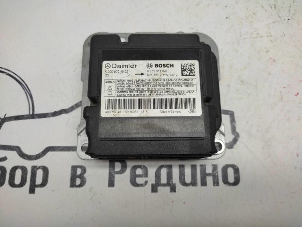 Блок AIRBAG MERCEDES-BENZ Sprinter W906 (2006 - 2019) фото 1 — Разборка Мерседес