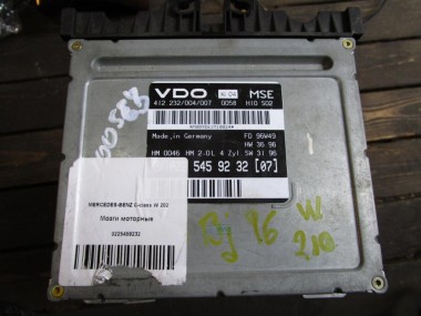 Блок управления двигателем MERCEDES-BENZ C-класс W202/S202 (1993 - 1997) — Разборка Мерседес