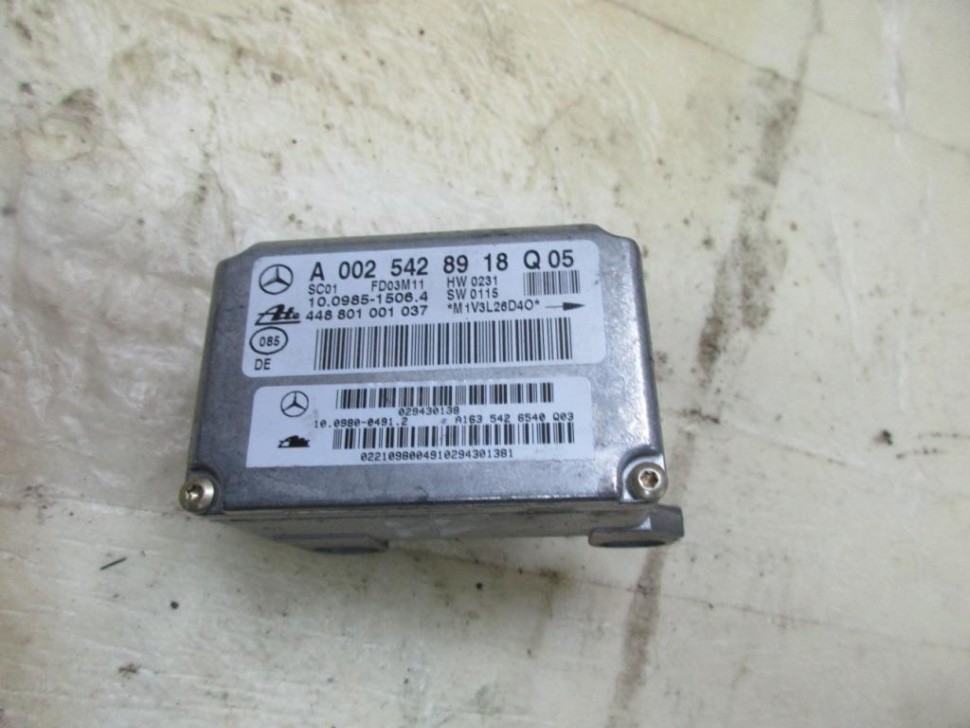 Датчик поперечного ускорения MERCEDES-BENZ M-класс W163 рестайлинг (2001 - 2005) фото 1 — Разборка Мерседес