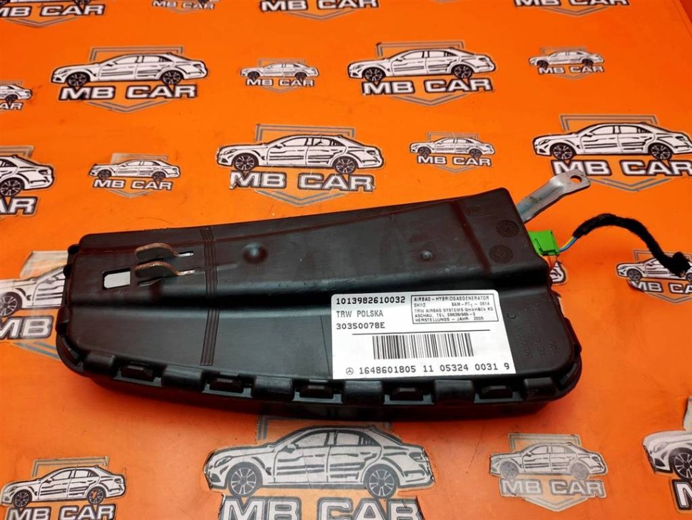 Подушка безопасности дверная MERCEDES-BENZ M-класс W164 (2005 - 2008) фото 1 — Разборка Мерседес