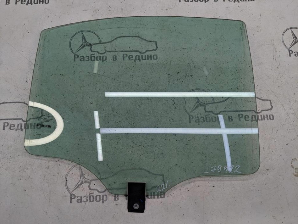 Стекло заднее правое MERCEDES-BENZ S-класс W221 (2005 - 2009) фото 1 — Разборка Мерседес