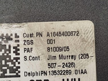 Блок предохранителей MERCEDES-BENZ R-класс W251 (2005 - 2007) — Разборка Мерседес