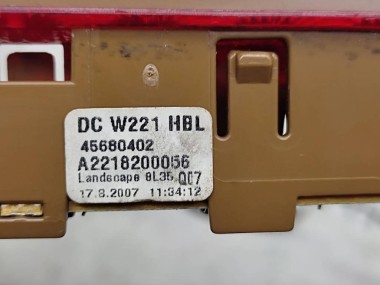 Фонарь стоп-сигнала MERCEDES-BENZ S-класс W221 (2005 - 2009) — Разборка Мерседес