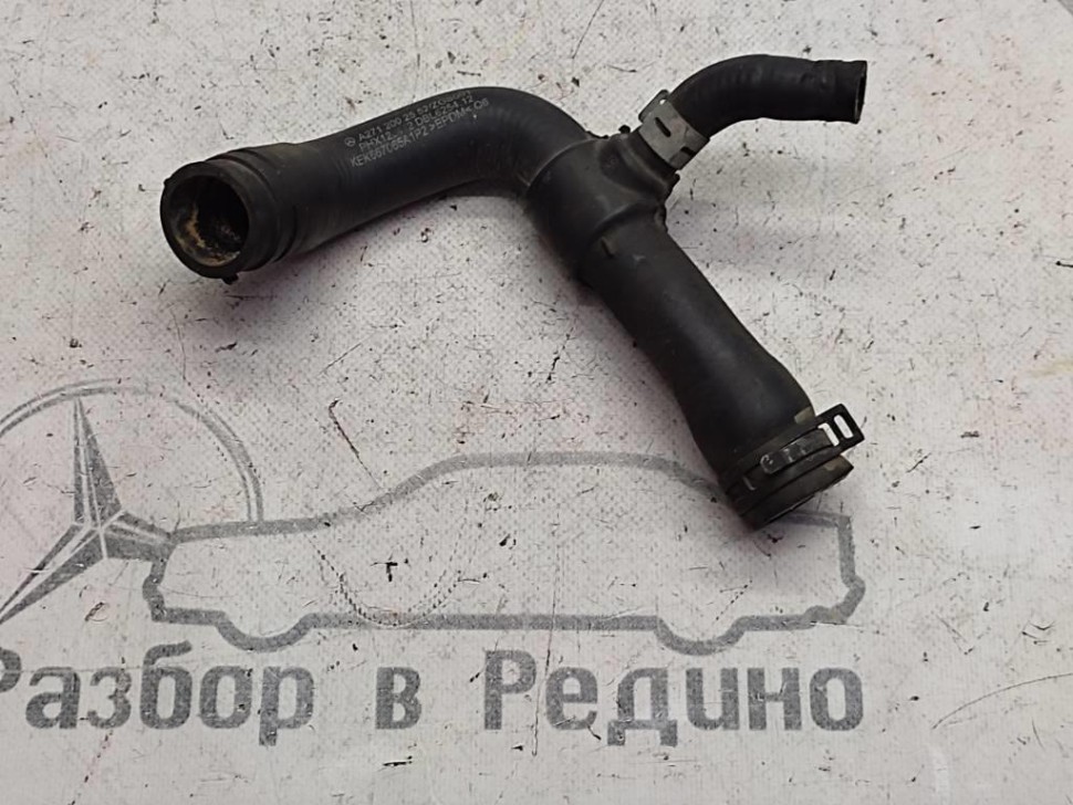 Патрубок ОЖ MERCEDES-BENZ C-class w204 фото 1 — Разборка Мерседес