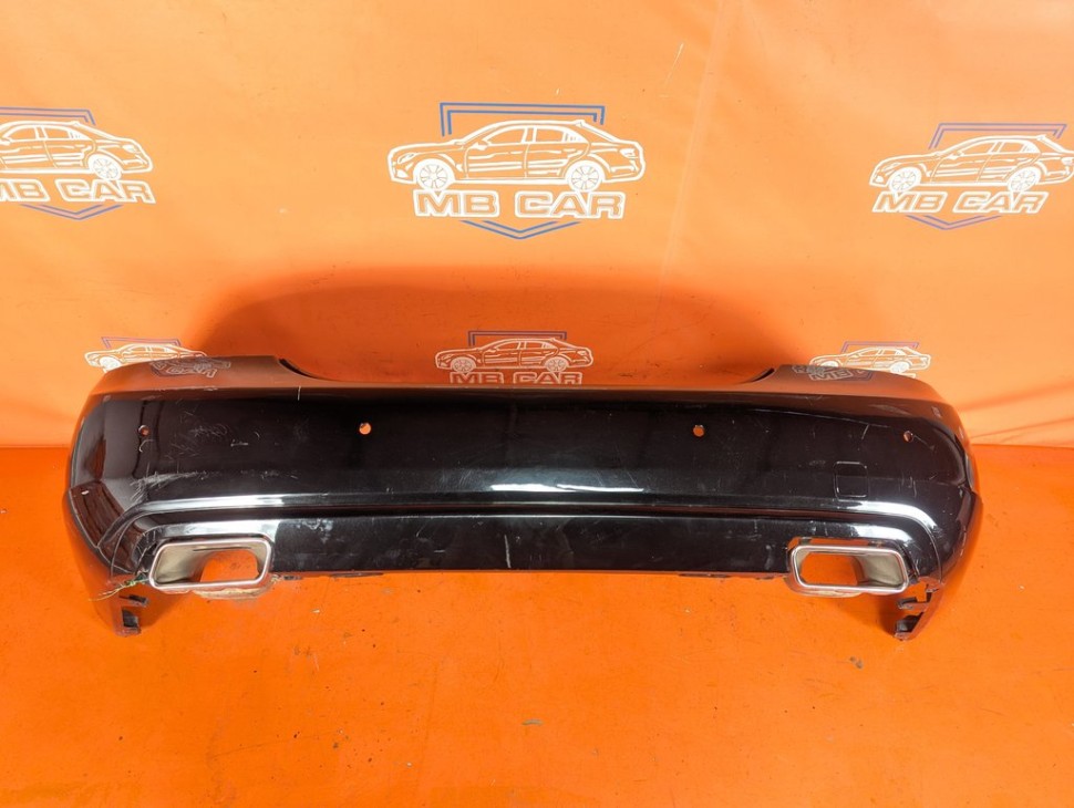 Бампер задний MERCEDES-BENZ S-класс W221 рестайлинг (2009 - 2013) фото 1 &mdash; Разборка Мерседес