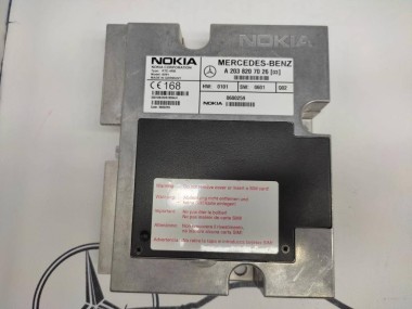 Блок телефона MERCEDES-BENZ S-класс W220 рестайлинг (2002 - 2005) — Разборка Мерседес