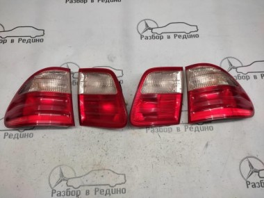 Комплект задних фонарей MERCEDES-BENZ E-класс W210/S210 рестайлинг (1999 - 2003) — Разборка Мерседес