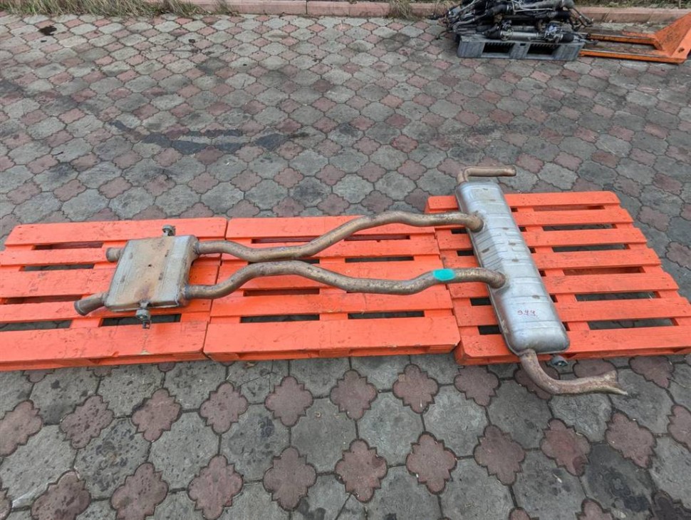 Глушитель MERCEDES-BENZ GLE-класс AMG W166 (2015 - 2019) фото 1 — Разборка Мерседес