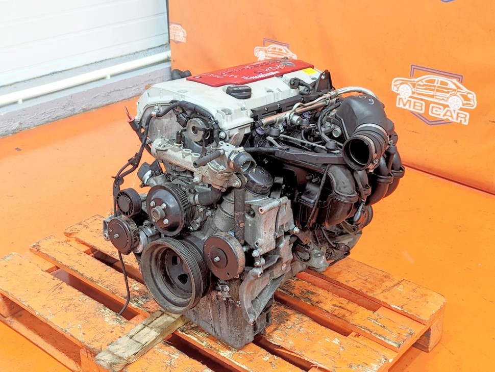 Двигатель бензиновый MERCEDES-BENZ CLK-класс C208/A208 рестайлинг (1999 - 2003) фото 1 — Разборка Мерседес