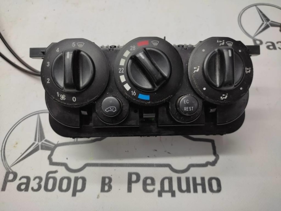 Панель управления климатом MERCEDES-BENZ VANEO W414 (2001 - 2005) фото 1 — Разборка Мерседес