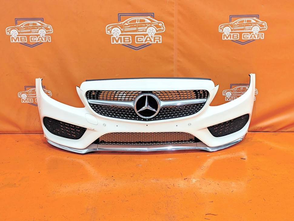 Бампер передний MERCEDES-BENZ C-класс W205/S205/C205/A205 (2014 - 2018) фото 1 — Разборка Мерседес