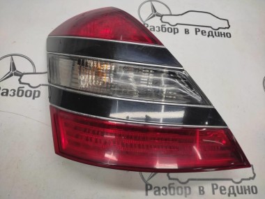 Фонарь задний левый MERCEDES-BENZ S-класс W221 рестайлинг (2009 - 2013) — Разборка Мерседес