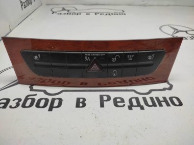 Блок кнопок MERCEDES-BENZ E-класс W211/S211 рестайлинг (2006 - 2009) — Разборка Мерседес