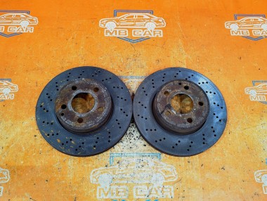 Диски тормозные перед MERCEDES-BENZ C-класс W204/S204 (2006 - 2011) — Разборка Мерседес