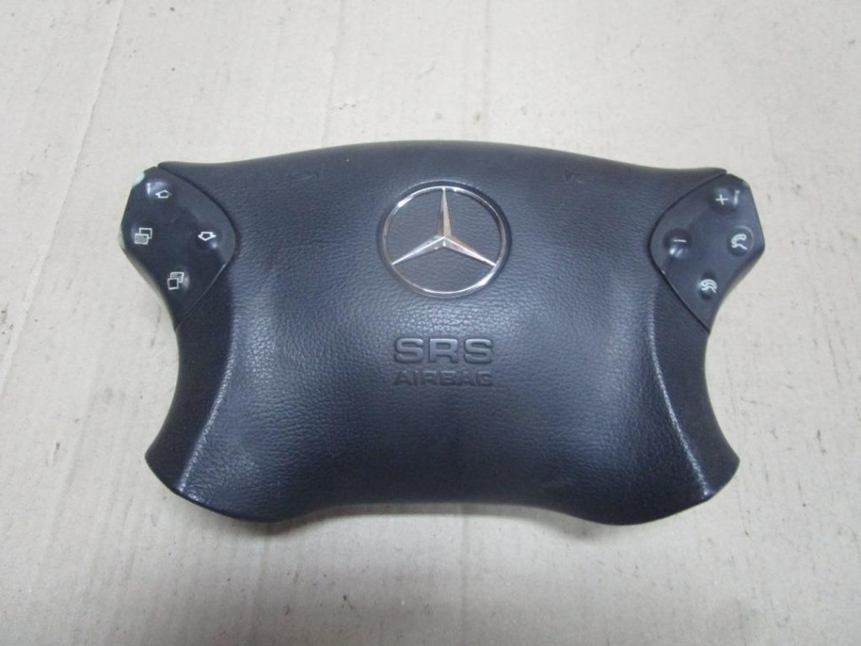 Подушка безопасности в руль MERCEDES-BENZ C-класс W203/S203/CL203 (2000 - 2004) фото 1 — Разборка Мерседес