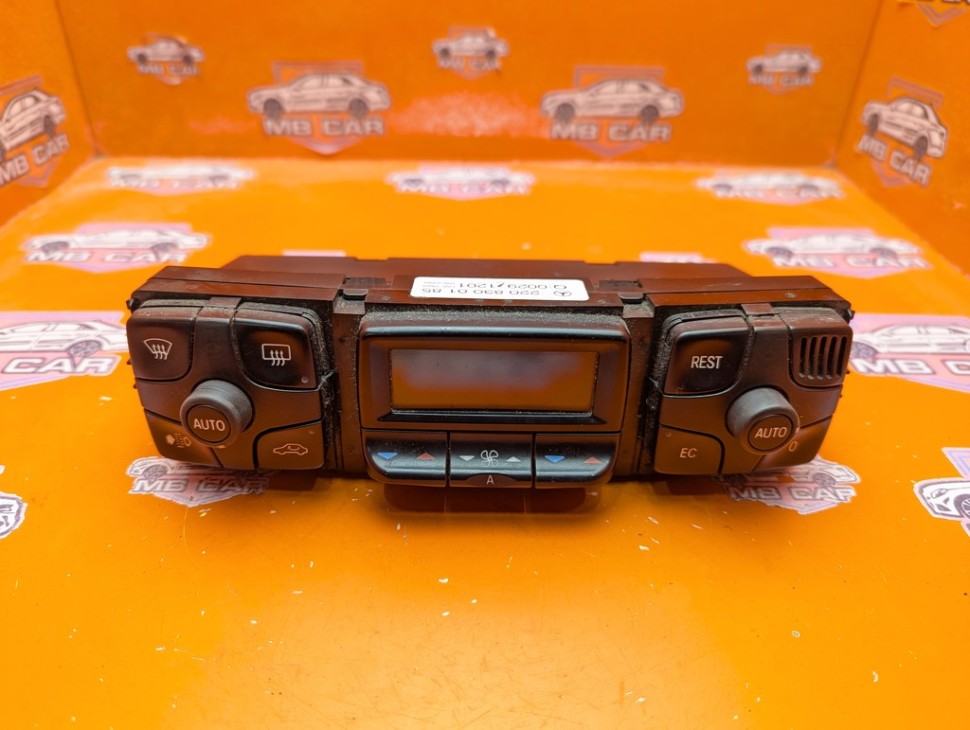 Панель управления климатом MERCEDES-BENZ S-класс W220 (1998 - 2005) фото 1 &mdash; Разборка Мерседес