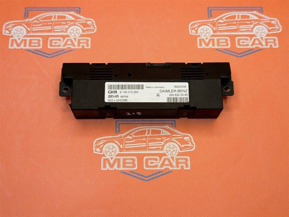 Блок климата MERCEDES-BENZ CL-class w215 фото 1 — Разборка Мерседес