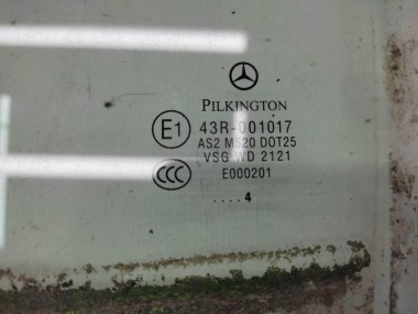 Стекло заднее левое MERCEDES-BENZ S-класс W220 рестайлинг (2002 - 2005) — Разборка Мерседес
