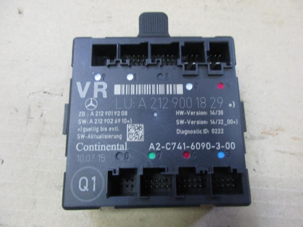 Блок двери MERCEDES-BENZ E-класс W212/S212/C207/A207 рестайлинг (2013 - 2016) фото 1 — Разборка Мерседес