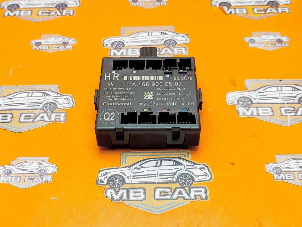 Блок двери MERCEDES-BENZ GLE-класс W166 (2015 - 2018) фото 1 — Разборка Мерседес