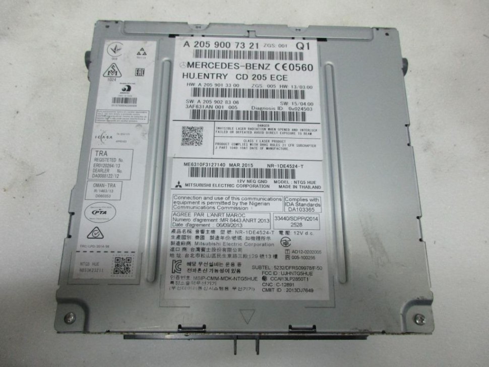 Команд MERCEDES-BENZ C-класс W205/S205/C205/A205 (2014 - 2018) фото 1 — Разборка Мерседес