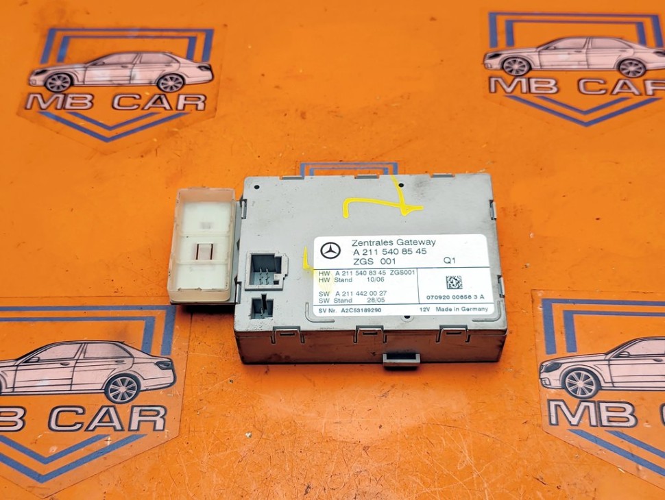 Блок ZGW CGW MERCEDES-BENZ E-класс W211/S211 рестайлинг (2006 - 2009) фото 1 &mdash; Разборка Мерседес
