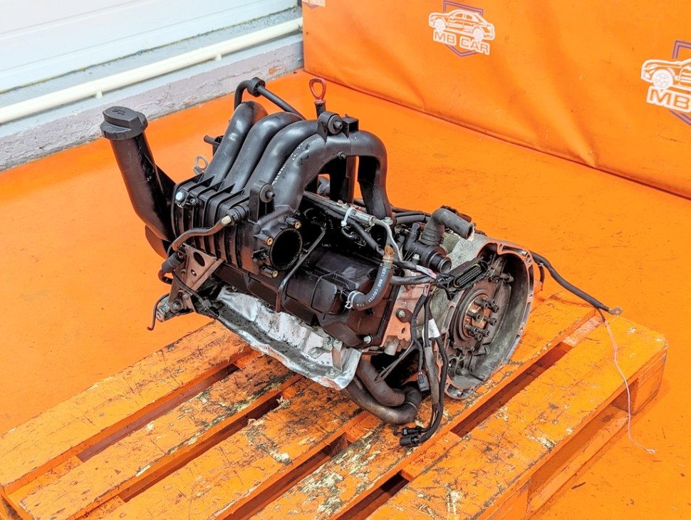 Двигатель бензиновый MERCEDES-BENZ A-класс W168 рестайлинг (2001 - 2004) фото 1 — Разборка Мерседес