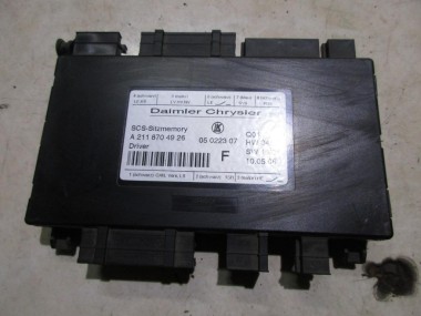 Блок сидений MERCEDES-BENZ E-класс W211/S211 рестайлинг (2006 - 2009) — Разборка Мерседес