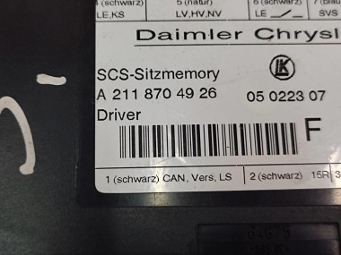 Блок сидений MERCEDES-BENZ R-класс W251 (2005 - 2007) — Разборка Мерседес