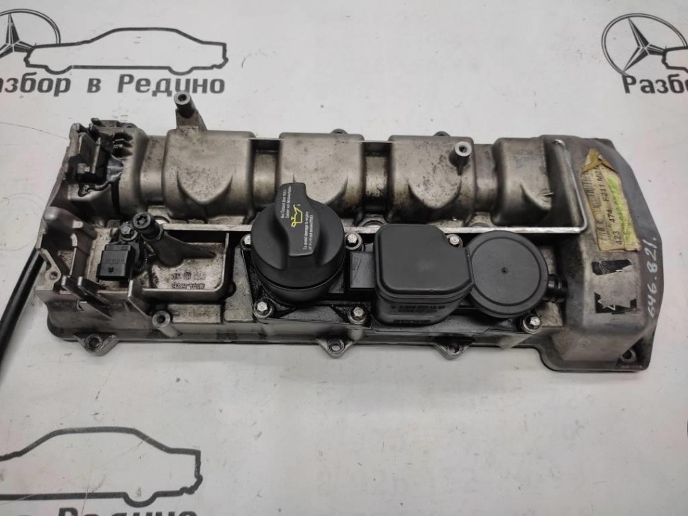 Клапанная крышка MERCEDES-BENZ E-класс W211/S211 (2002 - 2006) фото 1 — Разборка Мерседес