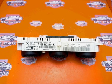 Панель управления климатом MERCEDES-BENZ M-класс W163 рестайлинг (2001 - 2005) — Разборка Мерседес