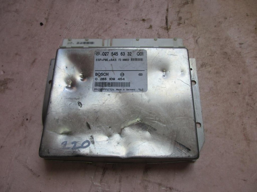Блок ESP+PML MERCEDES-BENZ S-класс W220 (1998 - 2005) фото 1 — Разборка Мерседес