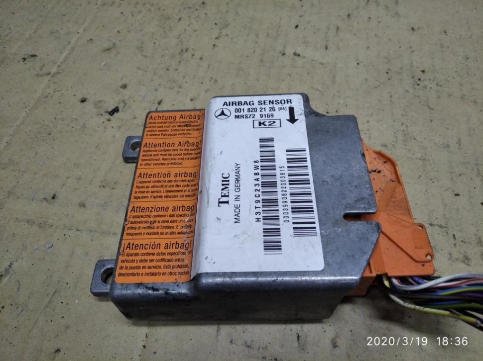 Блок AIRBAG MERCEDES-BENZ C-class w202 фото 1 — Разборка Мерседес