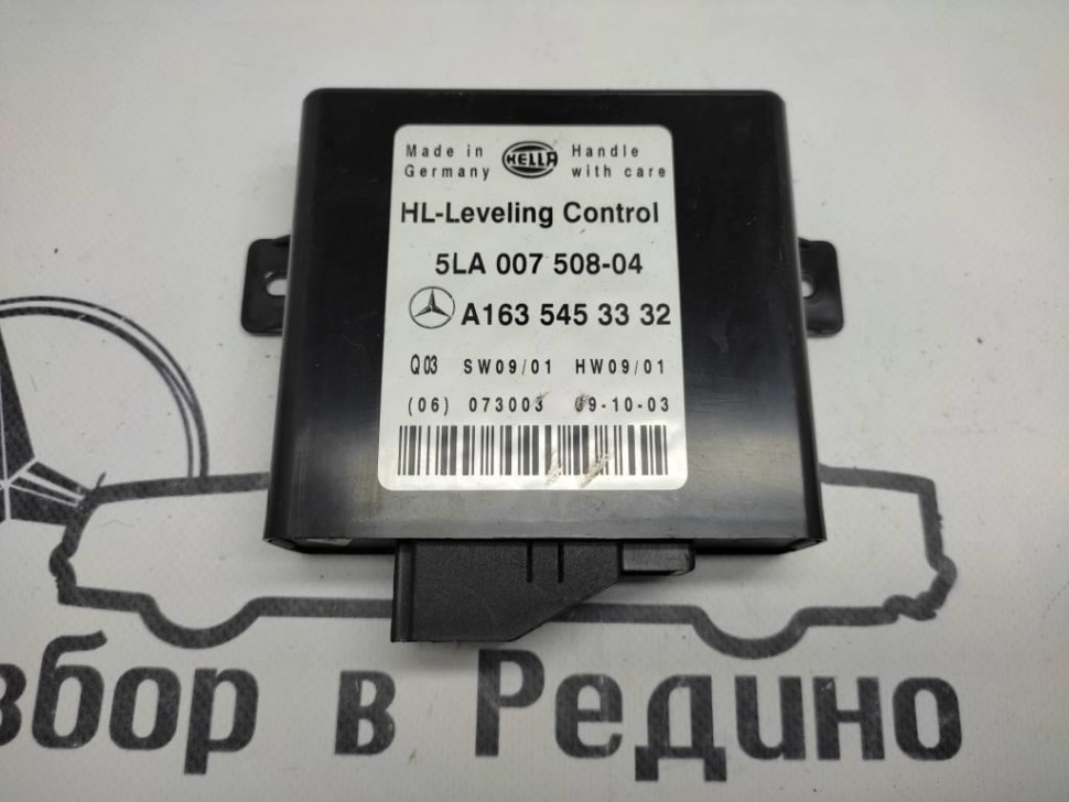 Блок корректора фар MERCEDES-BENZ M-класс W163 рестайлинг (2001 - 2005) фото 1 — Разборка Мерседес