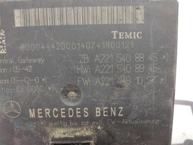 Блок ZGW CGW MERCEDES-BENZ S-класс W221 рестайлинг (2009 - 2013) — Разборка Мерседес