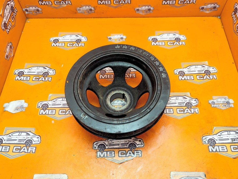 Шкив коленвала MERCEDES-BENZ C-класс W203/S203/CL203 рестайлинг (2004 - 2008) фото 1 &mdash; Разборка Мерседес