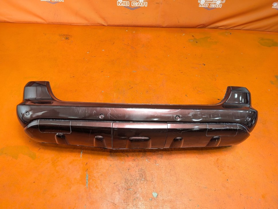 Бампер задний MERCEDES-BENZ M-класс W163 рестайлинг (2001 - 2005) фото 1 &mdash; Разборка Мерседес